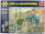 Jan van Haasteren Puzzel 2000 st. de Kunstmarkt compleet, Hobby en Vrije tijd, Denksport en Puzzels, Verzenden, Zo goed als nieuw