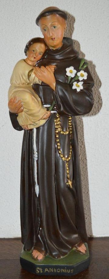 Brocante St Antonius van Padua, 42 cm beschikbaar voor biedingen