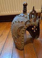 oude Chinese krijgershelm, Antiek en Kunst, Ophalen