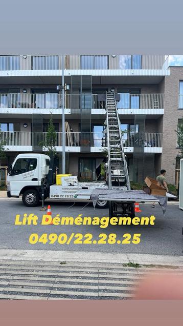 Lift déménagement 7j/7 0490 22 28 25