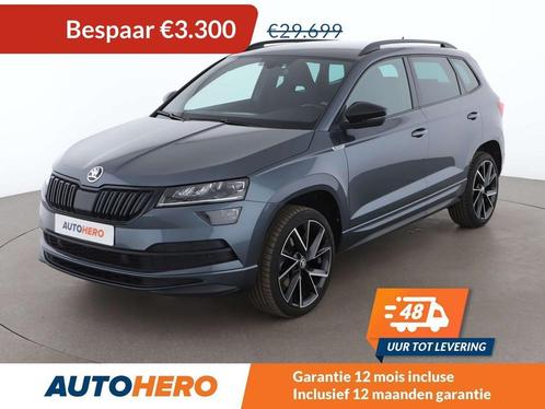 Skoda Karoq 1.5 TSI ACT SportLine (bj 2021, automaat), Auto's, Skoda, Te koop, Karoq, ABS, Achteruitrijcamera, Adaptive Cruise Control