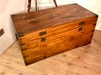 Scheepskist - kamferhouten kist - opbergkist - dekenkist, Ophalen, Gebruikt, 100 tot 150 cm, 50 tot 75 cm