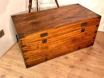 Scheepskist - kamferhouten kist - opbergkist - dekenkist beschikbaar voor biedingen
