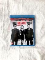 This Means War (Blu-ray + DVD), Comme neuf, Enlèvement ou Envoi, Action