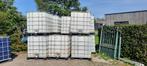 witte ondoorzichtige IBC 1050 LTR, Tuin en Terras, Kunststof, Met kraantje, 150 liter of meer, Zo goed als nieuw