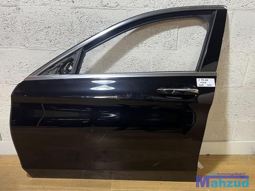 MERCEDES C Klasse W205 Zwart links voor deur 2013-2021, Auto-onderdelen, Carrosserie, Deur, Mercedes-Benz, Gebruikt, Ophalen of Verzenden