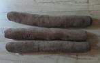 Drie tochtrollen, Huis en Inrichting, Woonaccessoires | Kussens, Ophalen, Zo goed als nieuw, Bruin, Rond