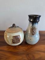 2 keramieken vaas/potjes, Ophalen of Verzenden