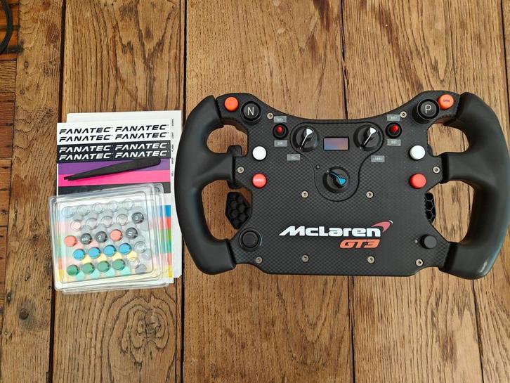 Volant Fanatec CSL Elite McLaren GT3 V2 - QR2, Consoles de jeu & Jeux vidéo, Jeux | PC, Enlèvement