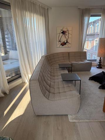 Ethnicraft N701 Modulaire Zetel Te Koop, 75 à 100 cm, Banc d'angle, Design, Comme neuf