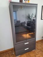 Vitrinekast 175/85/42, Ophalen, Gebruikt