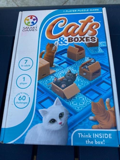 CATS & BOXES Educatief spel van Smart Games, Kinderen en Baby's, Speelgoed | Educatief en Creatief, Zo goed als nieuw, Ontdekken
