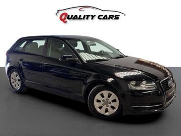 Audi A3 1.6 CR TDI | 159.000 KM | Leder | Garantie, Autos, Audi, Euro 5, Electronic Stability Program (ESP), Entreprise, Noir
