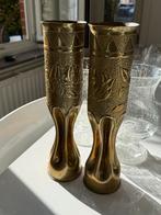 Vase en douille obus 75mm 1ere guerre mondiale, Ophalen