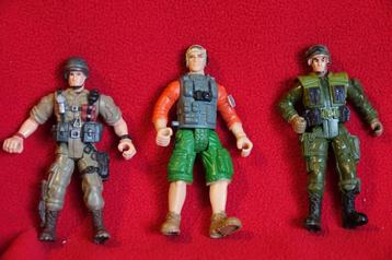 Chap Mei actie figuren : soldiers en dino valley figuur beschikbaar voor biedingen