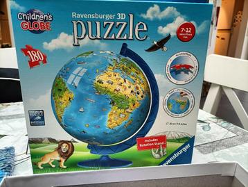 Ronde 3D Puzzel - Children's Globe (Ravensburger)  beschikbaar voor biedingen