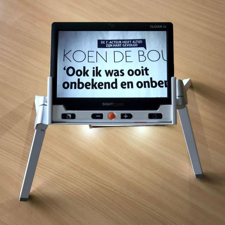 draagbare beeldschermloep voor slechtzienden, Hobby en Vrije tijd, Vergrootglazen, Loepen en Loeplampen, Zo goed als nieuw, Vergrootglas of Loep