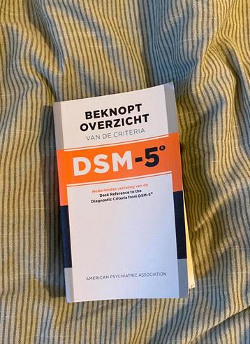 DSM-5 beschikbaar voor biedingen