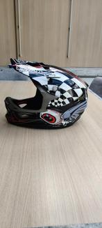BMX/motocross helm Troy Lee designs (1x gebruikt!), Fietsen en Brommers, Zo goed als nieuw, Ophalen