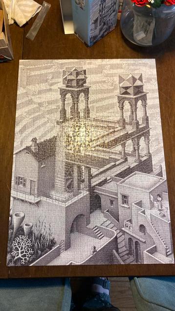 Puzzel 1000 stuks MC Escher beschikbaar voor biedingen