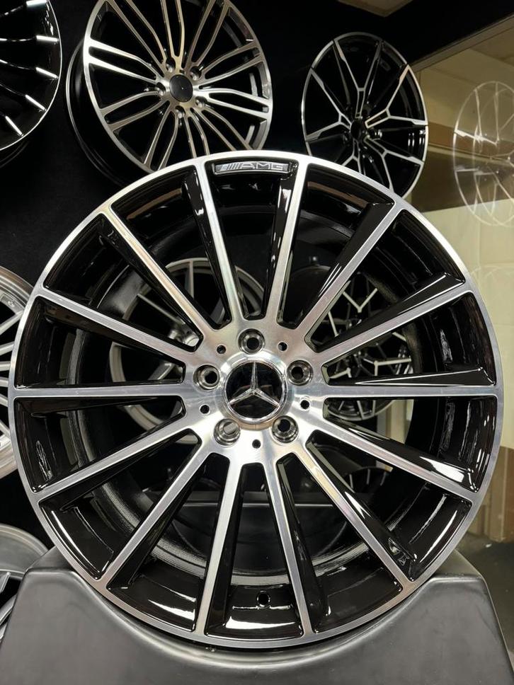 19 inch velgen voor Mercedes AMG look 5x112 A B C CLA KLASSE, Autos : Pièces & Accessoires, Pneus & Jantes, Jante(s), 19 pouces