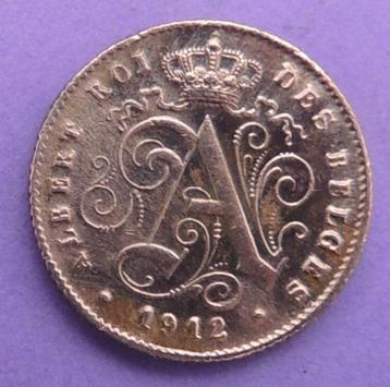 1912 1 centime Albert 1er en FR, Timbres & Monnaies, Envoi, Métal, Monnaie en vrac