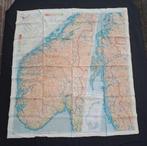 USAAF Airborne Paratrooper Silk Map uit de Tweede Wereldoorl