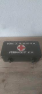 Vintage leger verband/medicijnen kist, Verzamelen, Ophalen of Verzenden