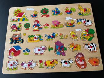 Kinderpuzzel Boerderij beschikbaar voor biedingen
