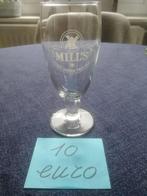 Bierglas Pale Ae Mill's - brouwerij Haacht - €10, Verzamelen, Glas en Drinkglazen, Ophalen of Verzenden, Bierglas