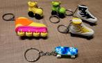 6 sleutelhangers: skates/rolschaatsen/skateboard, Enlèvement ou Envoi, Comme neuf, Sport