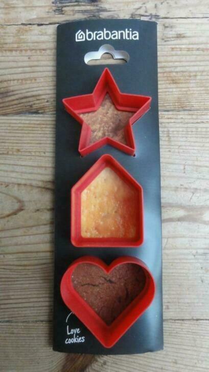 3 uitsteekvormpjes Brabantia, Antiek en Kunst, Curiosa en Brocante, Ophalen of Verzenden