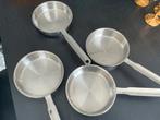 4 Petits poelons  Demeyere  Resto, Ophalen, Nieuw, Inox