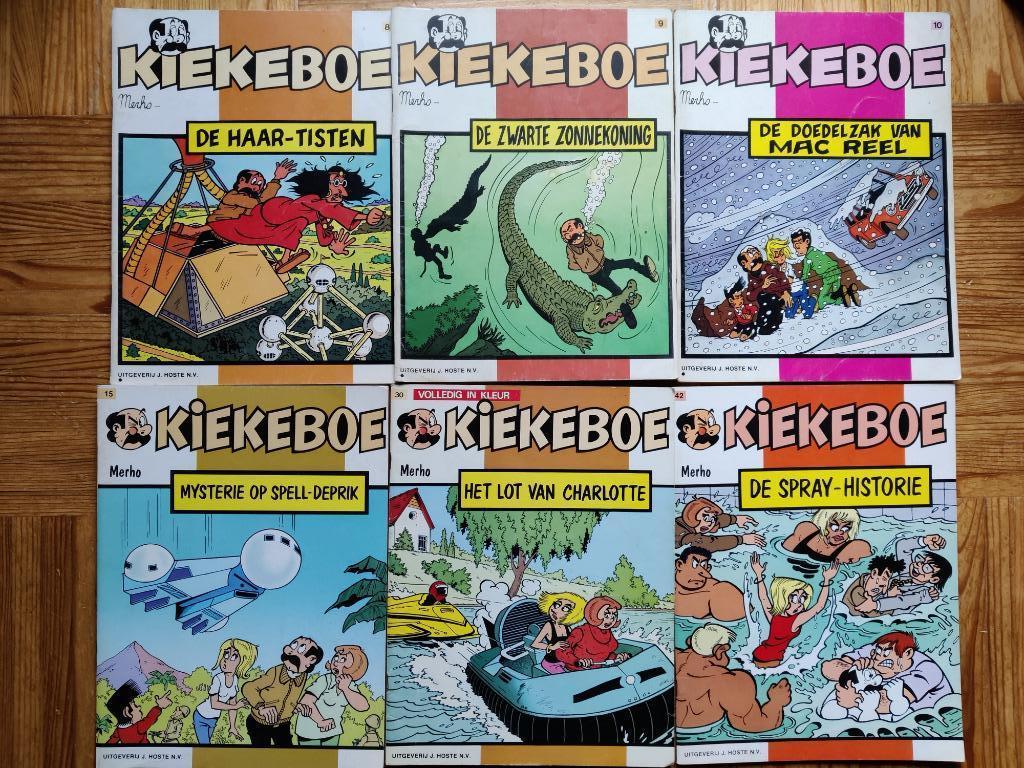 lot strips Kiekeboe, Ophalen of Verzenden, Gelezen, Merho - kiekeboe