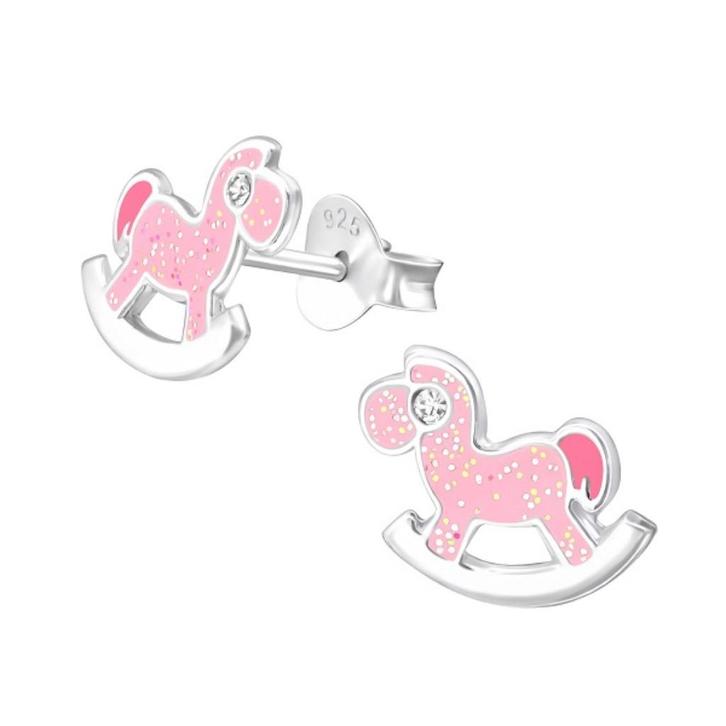 Boucles d'oreilles enfant cheval à bascule argent 925 crista, Bijoux, Sacs & Beauté, Bijoux pour enfant, Neuf, Boucles d'oreilles