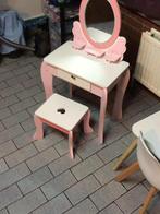 houte makeup tafel kind, Ophalen, Zo goed als nieuw