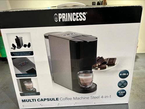 Princess 249450 Multi Capsule Coffee Machine Steel 4-in-1 