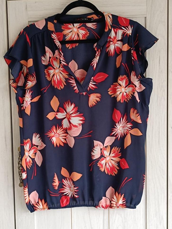 Zomerblouse LOLA LIZA maat 42, Kleding | Dames, Blouses en Tunieken, Zo goed als nieuw, Maat 42/44 (L), Ophalen of Verzenden