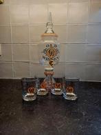 Whisky kruik met bijhorende whisky glazen, Ophalen of Verzenden, Zo goed als nieuw