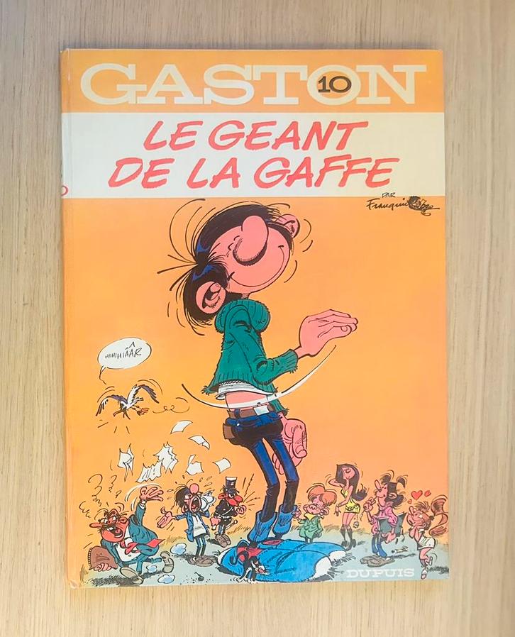 Gaston 10 Le géant de la gaffe 1e druk 1972, Boeken, Stripverhalen, Verzenden