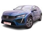 PEUGEOT 408 1.2 T 130 EAT8 Allure + GPS + CAM + LED + ALU17, Auto's, Peugeot, Automaat, Overige modellen, Blauw, Stadsauto