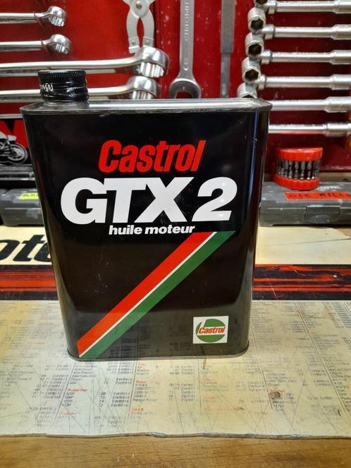 oude castrol gtx2 lege oliekan, Verzamelen, Blikken, Gebruikt, Overige, Overige merken, Verzenden