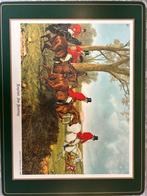 Placemats Engelse jachtpartijen, Ophalen, Zo goed als nieuw