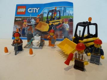 Kit de démarrage de démolition Lego City Construction 60072, Enlèvement ou Envoi, Comme neuf, Ensemble complet, Lego