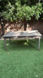 tuintafel teak tribu, Tuin en Terras, Ophalen, Gebruikt, Rechthoekig
