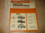 Ancienne Revue Technique Automobile Daf "44", "55" "33" 1975, Utilisé, Autres marques