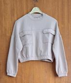 korte sweater "Trust me", Kleding | Dames, Ophalen of Verzenden, Gedragen, Maat 34 (XS) of kleiner, Beige