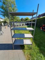 Metalen rek versterkte legplanken 200cm x 100cm x 40cm, Huis en Inrichting, Ophalen, Zo goed als nieuw