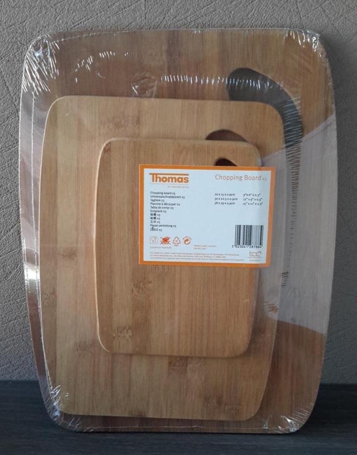 Lot / partij snijplanken sets van 3 stuks ( NIEUW ), Huis en Inrichting, Keuken | Bestek, Nieuw, Ophalen of Verzenden
