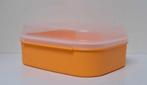Tupperware™ « Scharnieredoos » oranje, Verzenden, Nieuw, Wit, Bus of Trommel